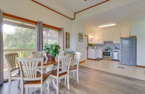 Spicewood Casa | Waterfront Spicewood Home: Deck, Fire Pit & Grill
