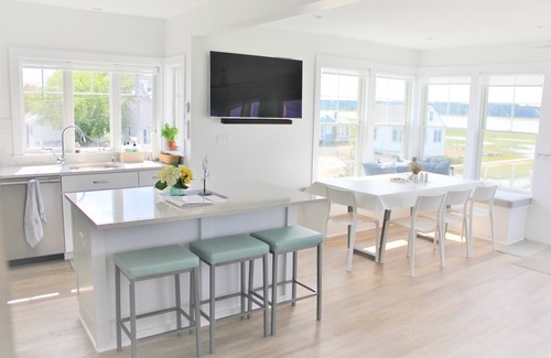 Wells Beach Casa | Waterfront (Sunset-front) 4BR / 3BA escapada familiar