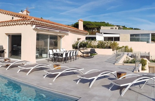 La Nartelle Villa | Frente al mar en el campo de golf de St Tropez!