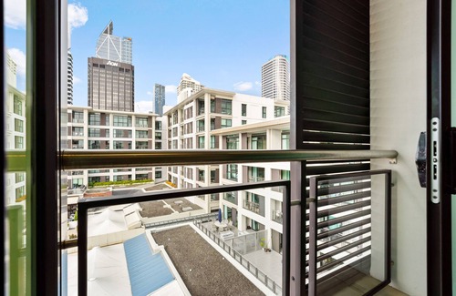 Auckland Central Business District Apartamento | Waterside Studio Apt | Viaduct Views | Balcony