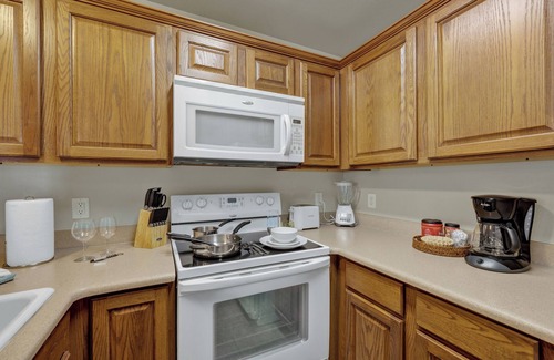 New Braunfels Condominio | Recién renovado precioso 2/2 condominio en el río Guadalupe en New Braunfels