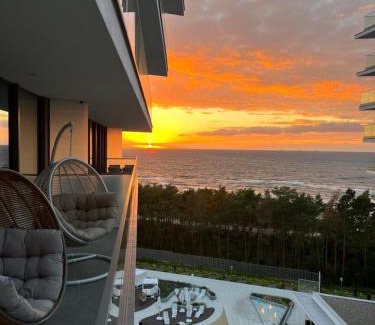 Miedzyzdroje Apartamento | Wave Resort & Spa Magic Apartaments with sea view