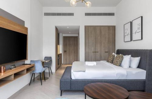Jumeirah Village Circle Apartamento | Waves - Elegant Oxford 212 Studio in JVC with City Views