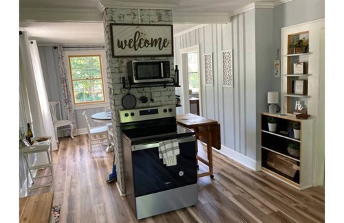 Walhalla Casa | We have power and Wi-Fi! Walk to Downtown! Huge Yard! Record Player!