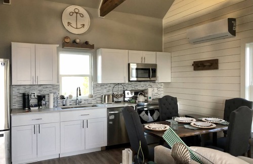 Long Mott Cabaña | Wedge Wood Cottage on the Bay