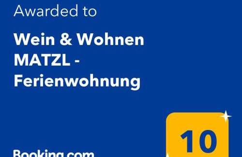 Welten Apartamento | Wein & Wohnen MATZL - Ferienwohnung