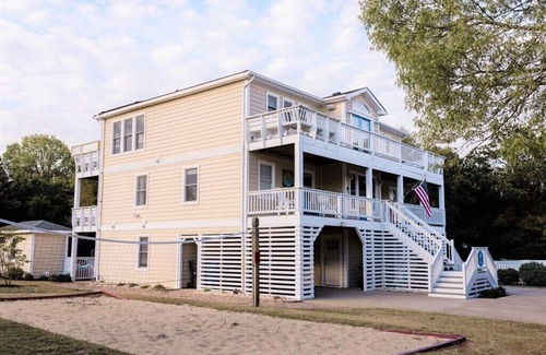 Sea Acres Casa | Welcome home! 4100 sq ft, Pool, Fully stocked house near Downtown Duck and ocean