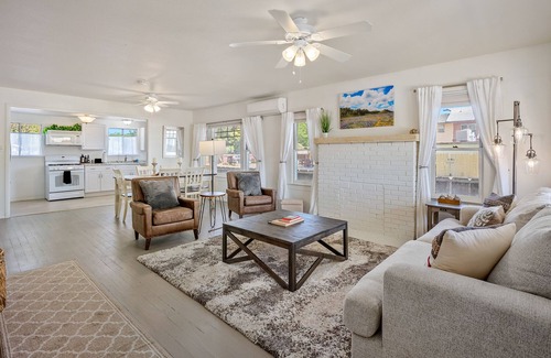 Templeton Casa | Welcome Home to Main Street Templeton with Porch Views