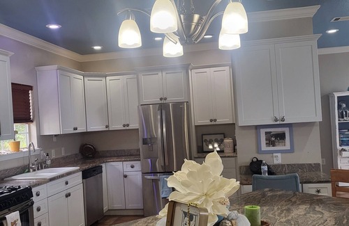 Ocean Springs Casa | Welcome to the Little Sandpiper Beach House with your Private Beach
