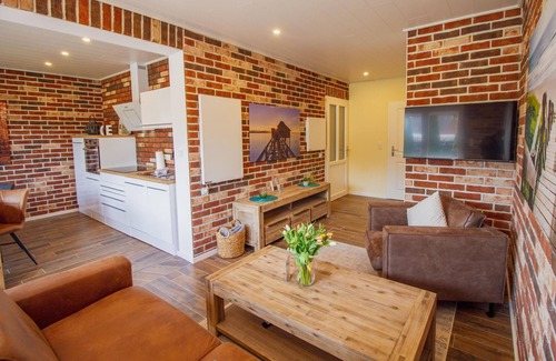 Visquard Apartamento | Welcome to the "Lüttje Hütt" holiday apartment in Viskert! This ground floor apartment