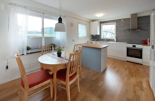 Lerberget Casa | Welcome to this spacious vacation home a short distance from the sea and sandy beach.