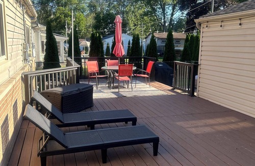 Anchorville Casa | Welcoming 3-bedroom house with AC/fenced in yard in Clinton Township