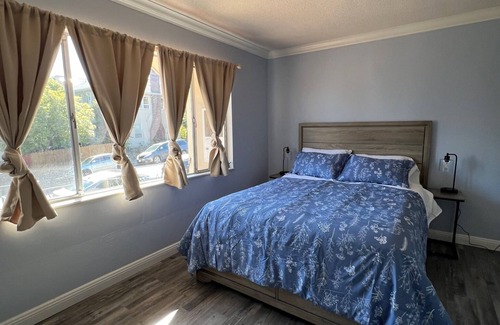 Adams Point Apartamento | Welcoming Lake Merritt Parks & Gardens vibrant & cosy 1 bed/1Bath