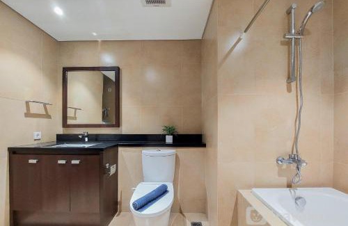 Bumi Serpong Damai Apartamento | Well Designed and Cozy 2BR Apartment Branz BSD City By Travelio