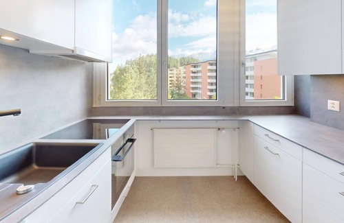 Sankt Moritz-Bad Apartamento | Well-kept holiday apartament house in a prime location in St.
