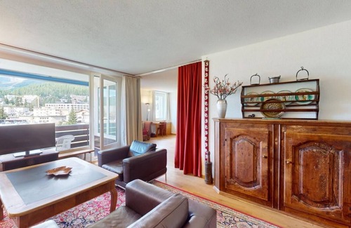 Sankt Moritz-Bad Apartamento | Well-kept holiday apartament house in a prime location in St.