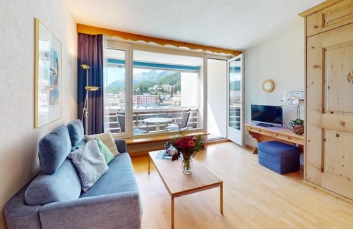 Sankt Moritz-Bad Apartamento | Well-kept holiday apartament house in a prime location in St.