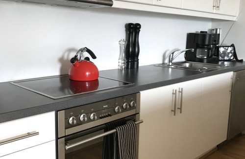 Vesturbær Apartamento | Bien organizado apartamento, ubicación perfecta cerca del puerto.