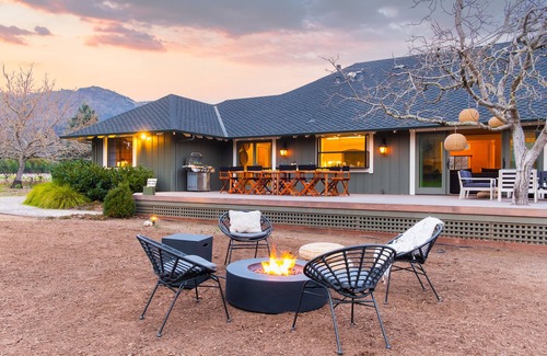 Kenwood Villa | Encantadora finca vinícola con magníficas vistas al monte ❤ Wellington por AvantStay