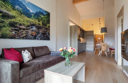 Haus im Ennstal Apartamento | Wellness apartment with a SW-balcony