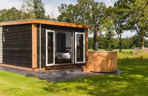 Municipality of Rijssen-Holten Cabaña | Chalet de bienestar con sauna, en Sallandse Heuvelrug