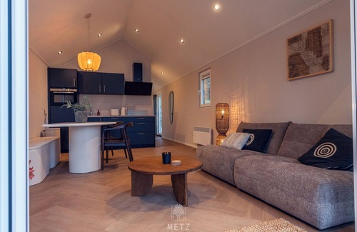 Municipality of Hellendoorn Chalet De Esquí | Wellness Lodge Hottub