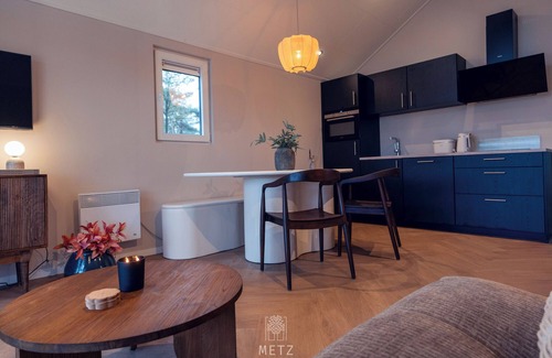 Municipality of Hellendoorn Chalet De Esquí | Wellness Lodge Hottub