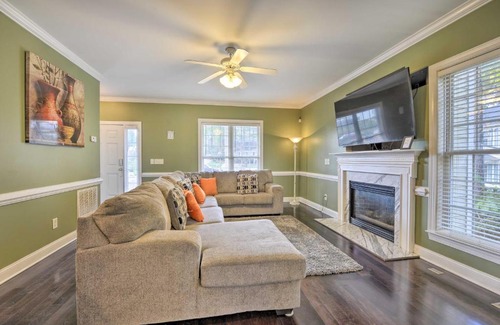 Wendell Casa | Wendell Home with Fenced Yard, Close to Raleigh