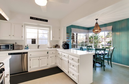 West Beach Casa | West Beach Villas 1 & 2 - two villa rental (entire property) - 2 blocks to beach!