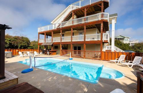 Whalehead Beach Casa | Whalehead Adventure With Ocean Views Pool Spa