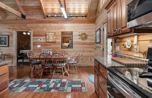 Rock Island Chalet De Esquí | Hermosa Log Cabin ubicado en Rock Island Shores