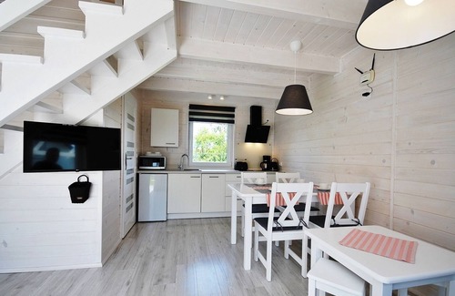 Grzybowo Casa | El "White Cottage Lux" de nueva construcción, Grzybowo en Um Kolberg, 1-6 personas