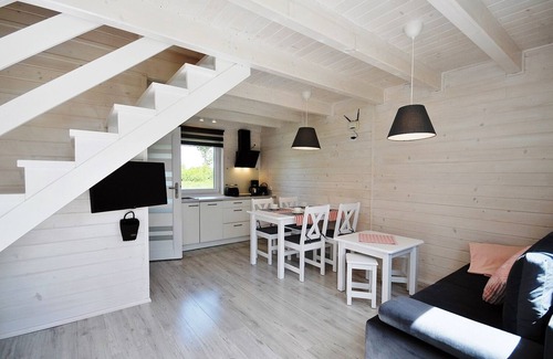 Grzybowo Casa | El "White Cottage Lux" de nueva construcción, Grzybowo en Um Kolberg, 1-6 personas