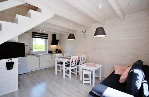 Grzybowo Casa | El "White Cottage Lux" de nueva construcción, Grzybowo en Um Kolberg, 1-6 personas