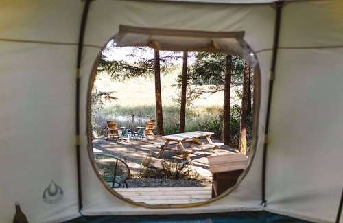 Black Creek Alquiler De RV | White Pine Lake Front Farm Glamping & Sauna Experience