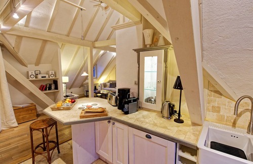 Riquewihr Apartamento | CIGUEÑA BLANCA***** - elegante apartamento tipo loft con vistas espectaculares.