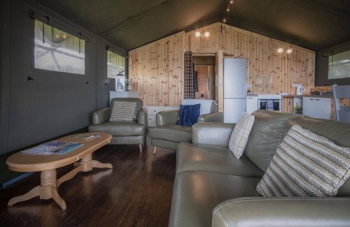 Llangennith Alquiler De RV | Whiteford - Safari Glamping Tent - Llangennith