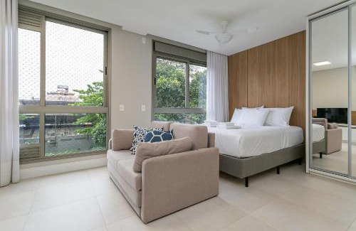 Jurere Apartamento | WI-FI 500MB | Piscina com Vista Mar #JA30