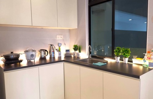 Johor Bahru Apartamento | WI-FI Cozy 2BR CityView Paradigm