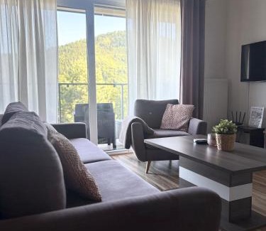 Meszna Apartamento | WIDOKOWY 9 dwupoziomowy SAUNA JACUZZI