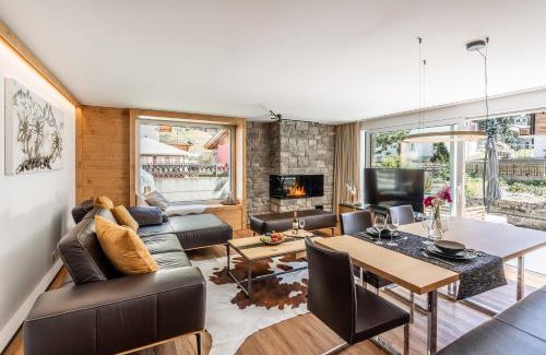 Saas Almagell Apartamento | Wiesengrund Apartment EDELWEISS 6P