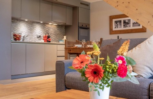 Vercorin Apartamento | Wifi, 250m from shops, sauna, hammam, tv, ski locker, 84m², Vercorin