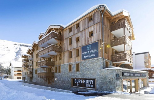 Les Deux Alpes Apartamento | Wifi, fitness, sauna, hammam, terraza, balcón, parking, tv, local para esquís, 74m², Les 2 Alpes