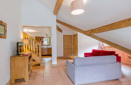 Vaujany Apartamento | 300m del centro estación, fitness, piscina, sauna, hammam, balcón, tv, 69-75m², Vaujany