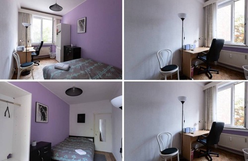 Koekelberg Apartamento | Habitación Wifi en un barrio residencial tranquilo