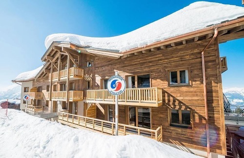 La Rosiere Apartamento | Wifi, 50m del centro estación, 4.o piso, vista montaña, piscina, sauna, hammam, balcón, parking, tv