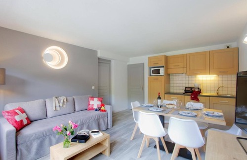 Plagne Centre Apartamento | Wifi, 50m del centro estación, fitness, tv, local para esquís, 120-127m², La Plagne