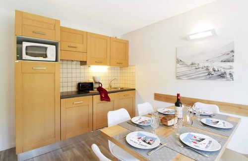 Plagne Centre Apartamento | Wifi, 50m del centro estación, fitness, tv, local para esquís, 120-127m², La Plagne