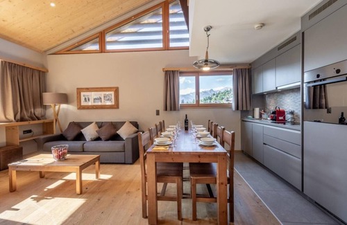 Vercorin Apartamento | Wifi, ski-in/ski-out & foot of the slopes, sauna, hammam, tv, ski locker, 72m², Vercorin