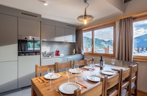 Vercorin Apartamento | Wifi, ski-in/ski-out & foot of the slopes, sauna, hammam, tv, ski locker, 94m², Vercorin